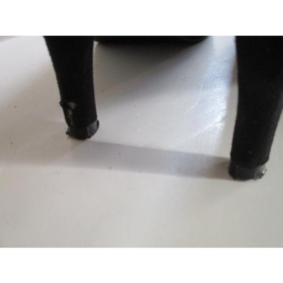 Coach And Four Black Mod On Trend Suede Upper Pumps - Picture 6 of 8